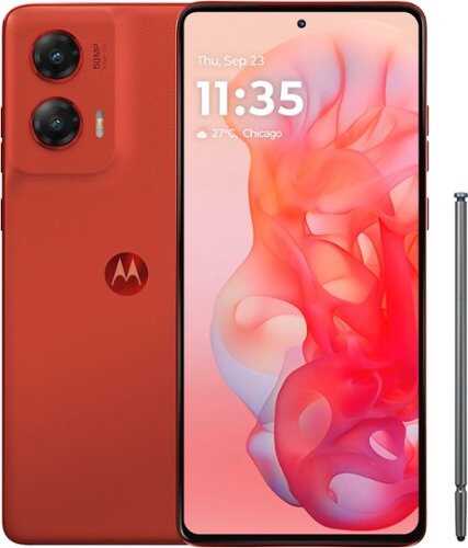 Rent To Own - Motorola - moto g stylus 5G (unlocked) 2024 - Scarlet Wave