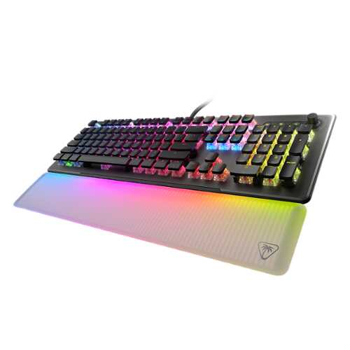 Rent To Own - Turtle Beach Vulcan II Max Full-size Wired Mechanical TITAN Switch Gaming Keyboard with RGB lighting and palm rest - Black