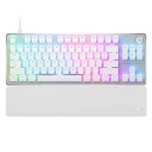 Rent To Own - Turtle Beach - Vulcan II TKL Pro Wired Magnetic Mechanical Gaming Keyboard with Analog Hall-Effect Switches - White