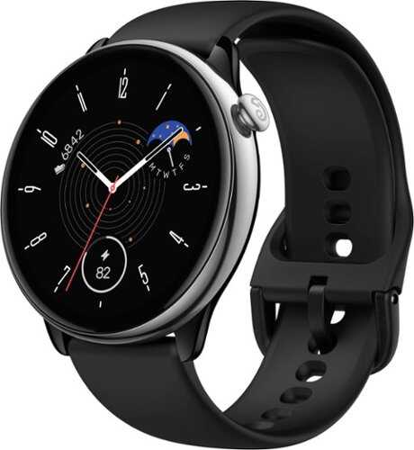 Rent To Own - Amazfit - GTR Mini Smartwatch 32.5 Stainless Steel - Black