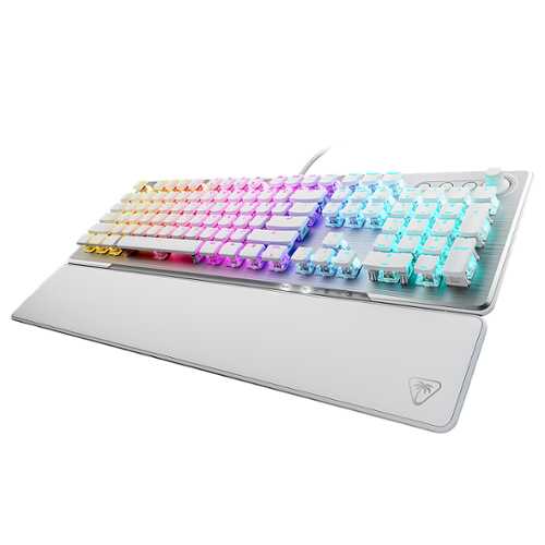 Rent To Own - Turtle Beach - Vulcan II Full-size Wired Mechanical TITAN II Switch Gaming Keyboard with RGB Illuminated Keys - White
