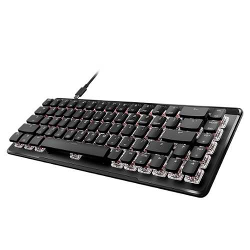 Rent To Own - Turtle Beach - Vulcan II Mini Air 65% Wireless Optical Mechanical Gaming Keyboard with Customizable RGB Illumination - Black