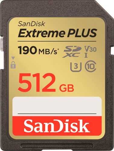 Rent to own SanDisk - Extreme PLUS 512GB SDHC/SDXC UHS-I Memory Card