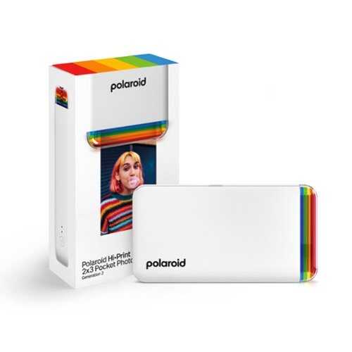 Rent to own Polaroid - Hi-Print 2x3 Pocket Generation 2 Photo Printer - White