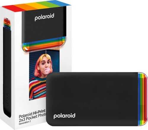 Rent to own Polaroid - Hi-Print 2x3 Pocket Photo Printer Generation 2 - Black