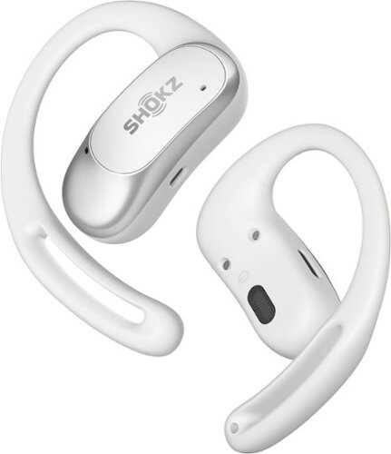 Rent to own Shokz - OpenFit Air Open-Ear True Wireless Earbuds - White