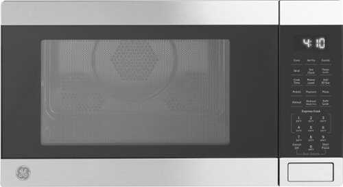 Rent to own GE - 1.0 Cu. Ft. Convection Countertop Microwave with Air Fry - Stainless Steel