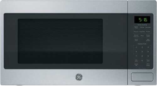 Rent to own GE - 1.6 Cu. Ft. Countertop Microwave with Sensor Cooking and Defrost - Stainless Steel