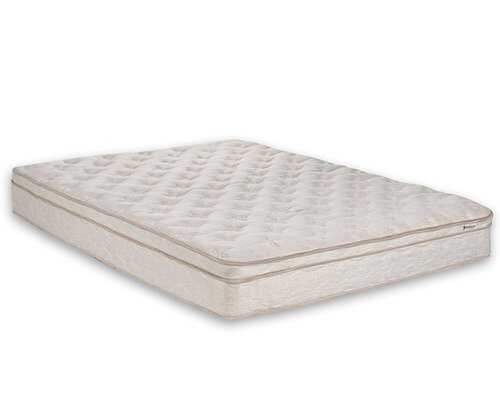 Rent to own Cicely Sleep - Cicely 10.5-inch Euro Top Foam Hybrid Mattress in a Box-Twin - White