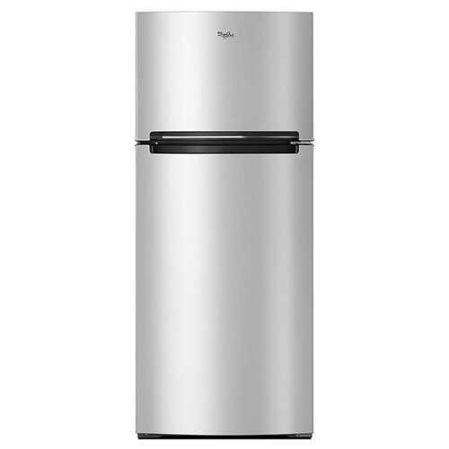 Rent to own Whirlpool - 17.7 Cu. Ft. Top-Freezer Refrigerator - Monochromatic Stainless Steel