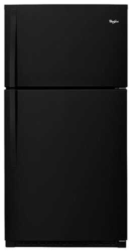Rent to own Whirlpool - 21.3 Cu. Ft. Top-Freezer Refrigerator - Black