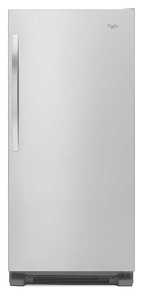 Rent To Own - Whirlpool - SideKicks 17.7 Cu. Ft. Refrigerator - Monochromatic Stainless Steel