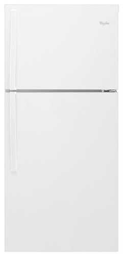 Rent to own Whirlpool - 19.2 Cu. Ft. Top-Freezer Refrigerator - White