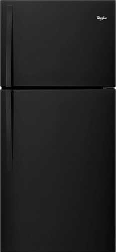 Rent to own Whirlpool - 19.2 Cu. Ft. Top-Freezer Refrigerator - Black