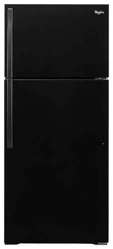 Rent to own Whirlpool - 14.3 Cu. Ft. Top-Freezer Refrigerator - Black