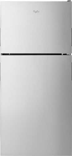 Rent To Own - Whirlpool - 18.2 Cu. Ft. Top-Freezer Refrigerator - Stainless Steel