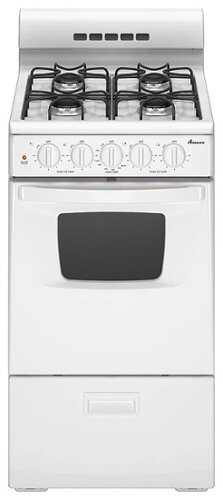 Rent to own Amana - 20" 2.6 Cu. Ft.  Freestanding Gas Range - White