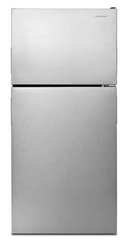 Rent to own Amana - 18.2 Cu. Ft. Top-Freezer Refrigerator - Stainless Steel