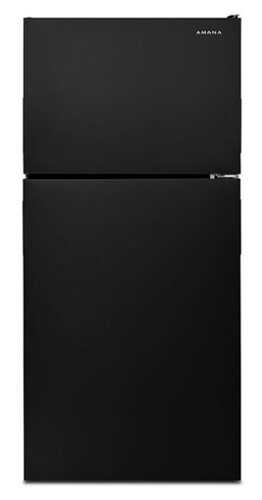 Rent to own Amana - 18.2 Cu. Ft. Top-Freezer Refrigerator - Black