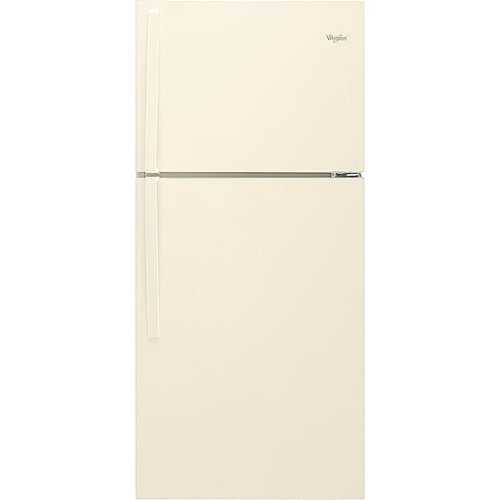 Rent to own Whirlpool - 19.2 Cu. Ft. Top-Freezer Refrigerator - Biscuit