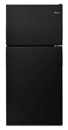 Rent to own Amana - 18 Cu. Ft. Top-Freezer Refrigerator - Black