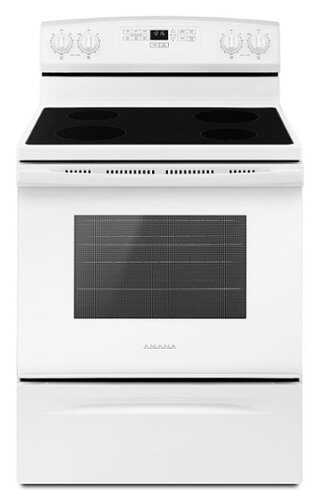 Rent to own Amana - 4.8 Cu. Ft. Freestanding Electric Range - White