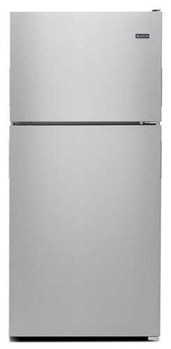 Rent To Own - Maytag - 20.5 Cu. Ft. Top-Freezer Refrigerator - Stainless Steel