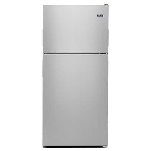 Rent To Own - Maytag - 18.1 Cu. Ft. Top-Freezer Refrigerator - Stainless Steel