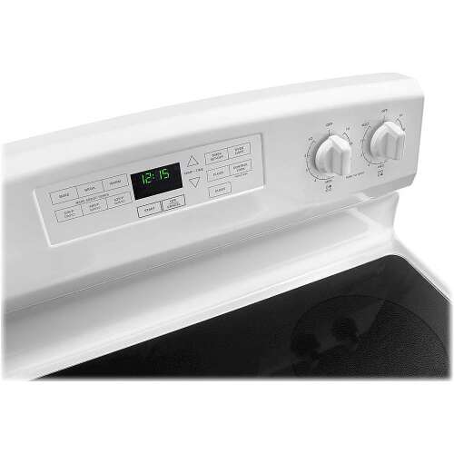 Rent to own Amana - Self-Cleaning Freestanding Electric Range - White