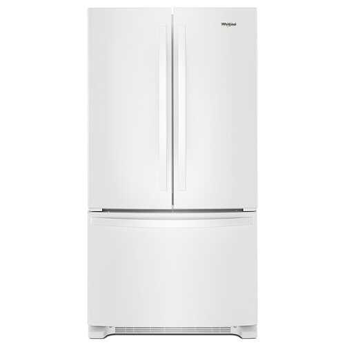 Rent To Own - Whirlpool - 25.2 Cu. Ft. French Door Refrigerator with Internal Water Dispenser - White