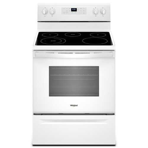 Rent to own Whirlpool - 5.3 Cu. Ft. Freestanding Electric Range - White