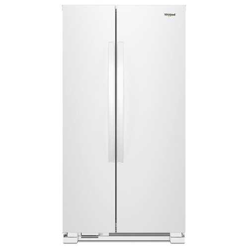 Rent To Own - Whirlpool - 21.7 Cu. Ft. Side-by-Side Refrigerator - White