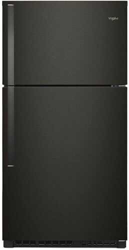 Rent To Own - Whirlpool - 21.3 Cu. Ft. Top-Freezer Refrigerator - Black Stainless Steel