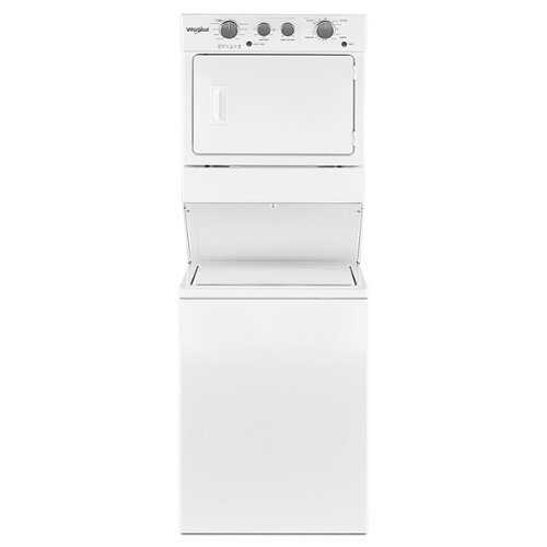 Rent to own Whirlpool - 3.5 Cu. Ft. Top Load Washer and 5.9 Cu. Ft. Electric Dryer with Dual Action Agitator - White