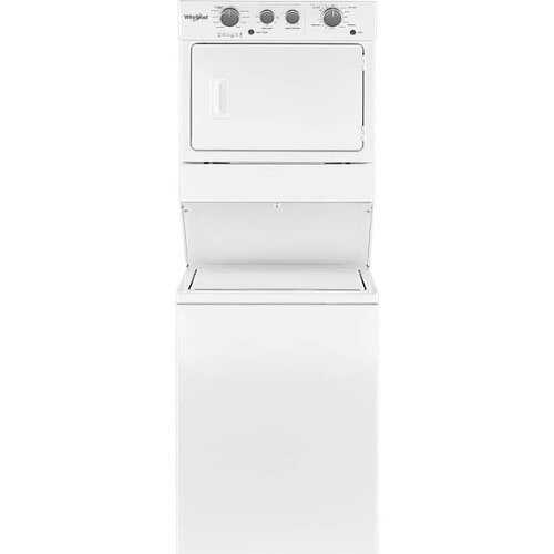 Rent to own Whirlpool - 3.5 Cu. Ft. Top Load Washer and 5.9 Cu. Ft. Gas Dryer with Dual Action Agitator - White