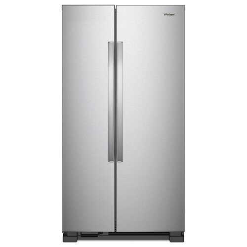 Rent to own Whirlpool - 25.1 Cu. Ft. Side-by-Side Refrigerator - Stainless Steel