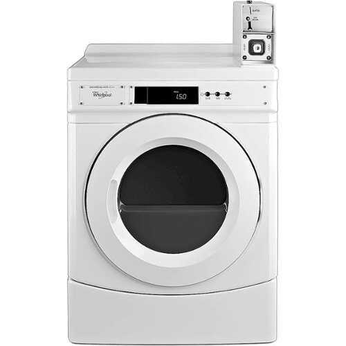 Rent to own Whirlpool - 6.7 Cu. Ft. Electric Dryer with Porcelain-Enamel Top - White