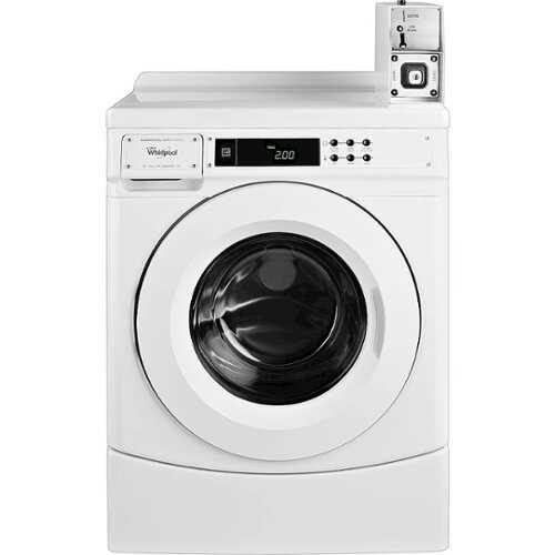 Rent to own Whirlpool - 3.1 Cu. Ft. High Efficiency Front Load Washer with Advanced Vibration Control - White