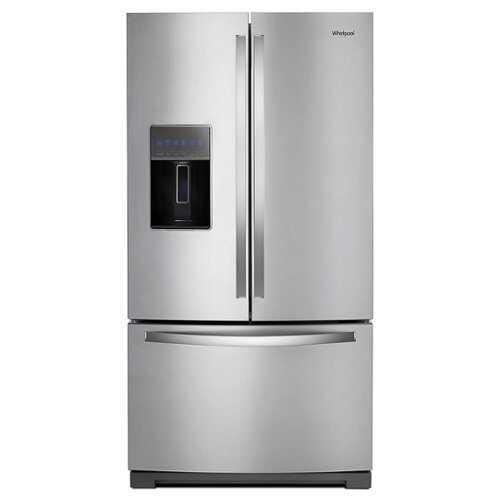 Rent To Own - Whirlpool - 26.8 Cu. Ft. French Door Refrigerator - Stainless Steel