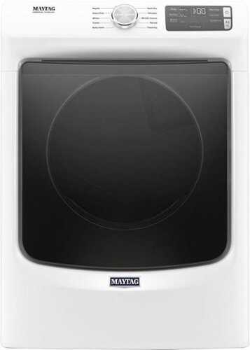 Rent to own Maytag - 7.3 Cu. Ft. Stackable Electric Dryer with Extra Power Button - White