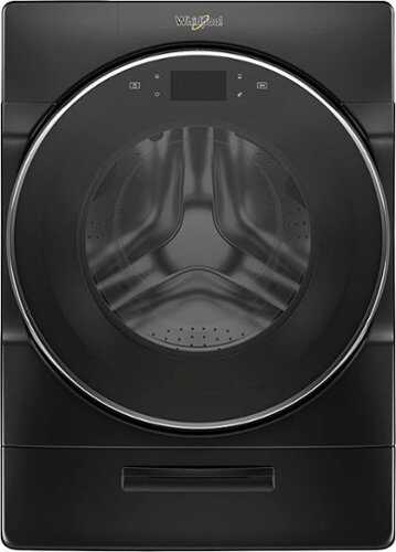 Rent to own Whirlpool - 5.0 Cu. Ft. High Efficiency Stackable Smart Front Load Washer with Steam and Load & Go XL Dispenser - Black Shadow