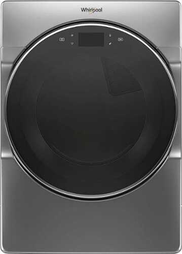 Rent to own Whirlpool - 7.4 Cu. Ft. 36-Cycle Gas Dryer with Steam - Chrome Shadow