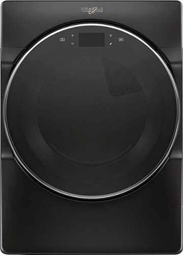 Rent to own Whirlpool - 7.4 Cu. Ft. 37-Cycle Gas Dryer with Steam - Black Shadow