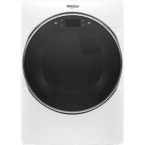Rent to own Whirlpool - 7.4 Cu. Ft. 36-Cycle Electric Dryer with Steam - White