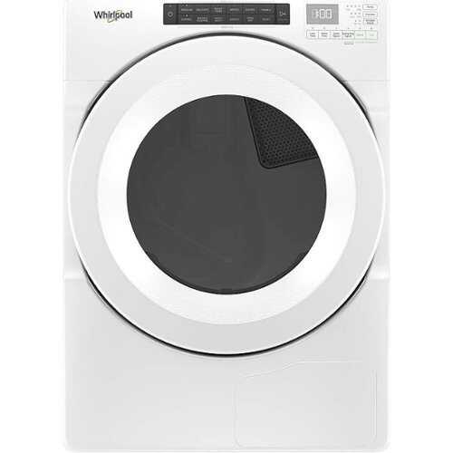 Rent to own Whirlpool - 7.4 Cu. Ft. Stackable  Electric Dryer with  Wrinkle Shield Option - White