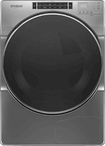 Rent to own Whirlpool - 7.4 Cu. Ft. 36-Cycle Electric Dryer - Chrome Shadow