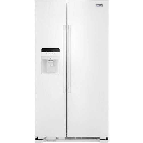 Rent to own Maytag - 24.5 Cu. Ft. Side-by-Side Refrigerator - White