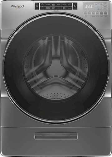 Rent to own Whirlpool - 4.3 Cu. Ft. High Efficiency Stackable Front Load Washer with Load & Go XL Dispenser - Gray