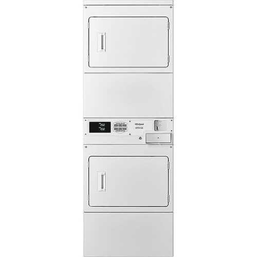 Rent to own Whirlpool - 7.4 Cu. Ft. Gas Dryer with Space Saving Design - White