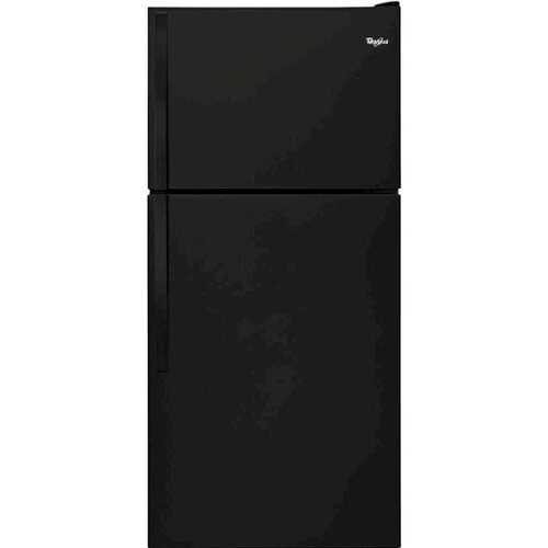 Rent To Own - Whirlpool - 18.2 Cu. Ft. Top-Freezer Refrigerator - Black